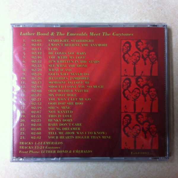 Luther Bond and the Emeralds meet the Guytones CD   Brand New - Image 3