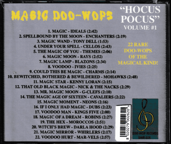 MAGIC DOO WOPS CD HOCUS POCUS VOL 1 - BRAND NEW - Image 3