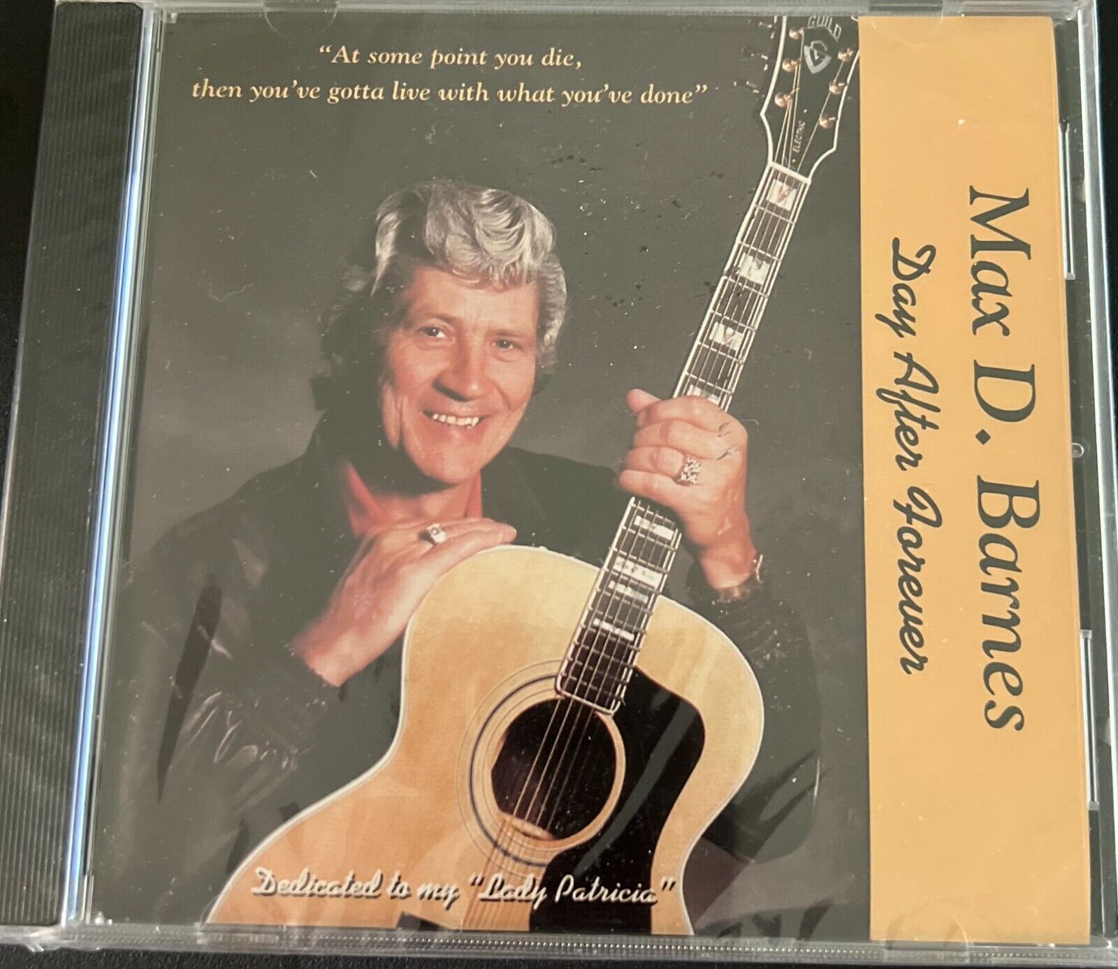 MAX D. BARNES - DAY AFTER FOREVER CD BRAND NEW