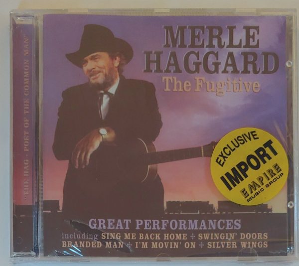 MERLE HAGGARD - FUGITIVE   CD BRAND NEW