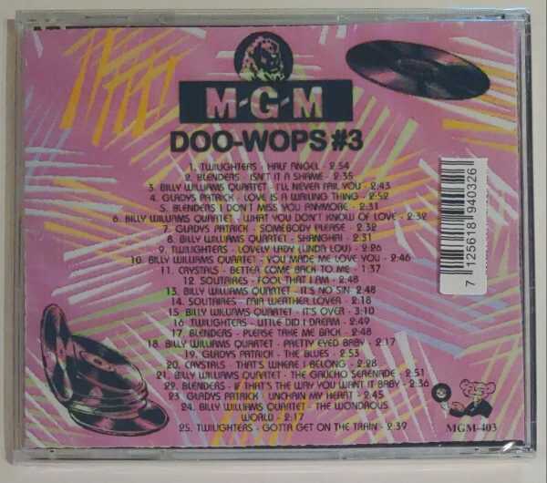 MGM DOO WOPS - VOL 3   CD     BRAND NEW - Image 3