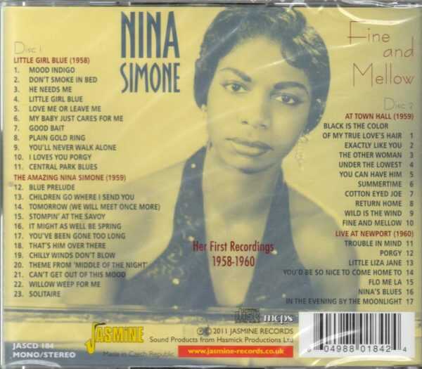 Nina Simone CD - Fine & Mellow - Brand New - Image 3