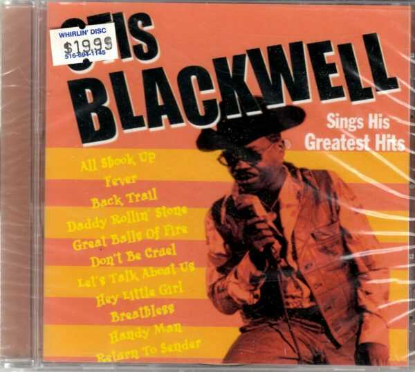 Otis Blackwell - Sings His Greatest Hits - CD - Brand New