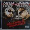 PASTOR TROY AND CRIMINAL MANNE - CD - Atlanta 2 Memphis  - BRAND  NEW
