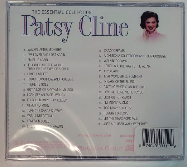 PATSY CLINE - ESSENTIAL COLLECTION   CD  BRAND NEW - Image 3