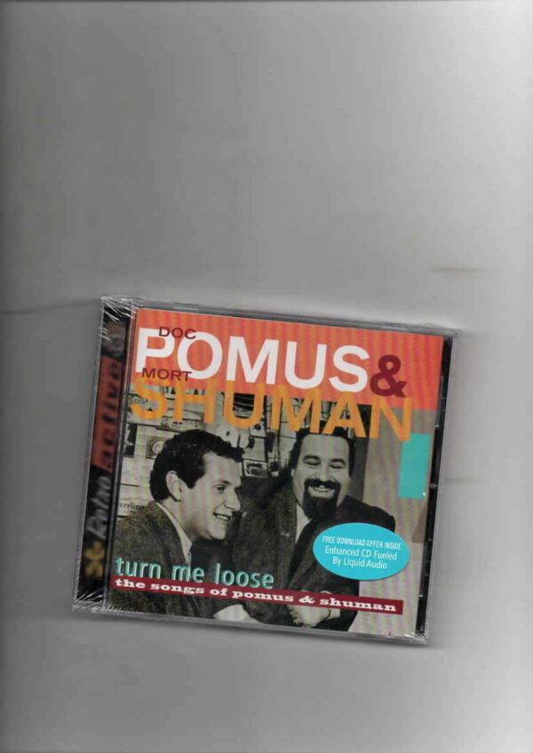 POMUS & SHUMAN - TURN ME LOOSE THE SONGS OF-BRAND NEW CD