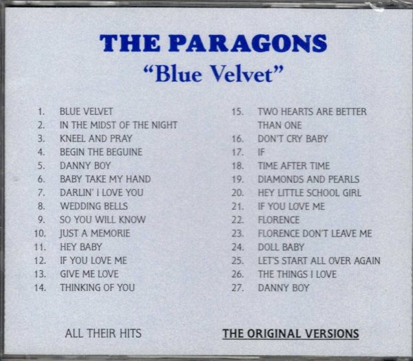 Paragons - Blue Velvet - CD - Brand New - Image 3