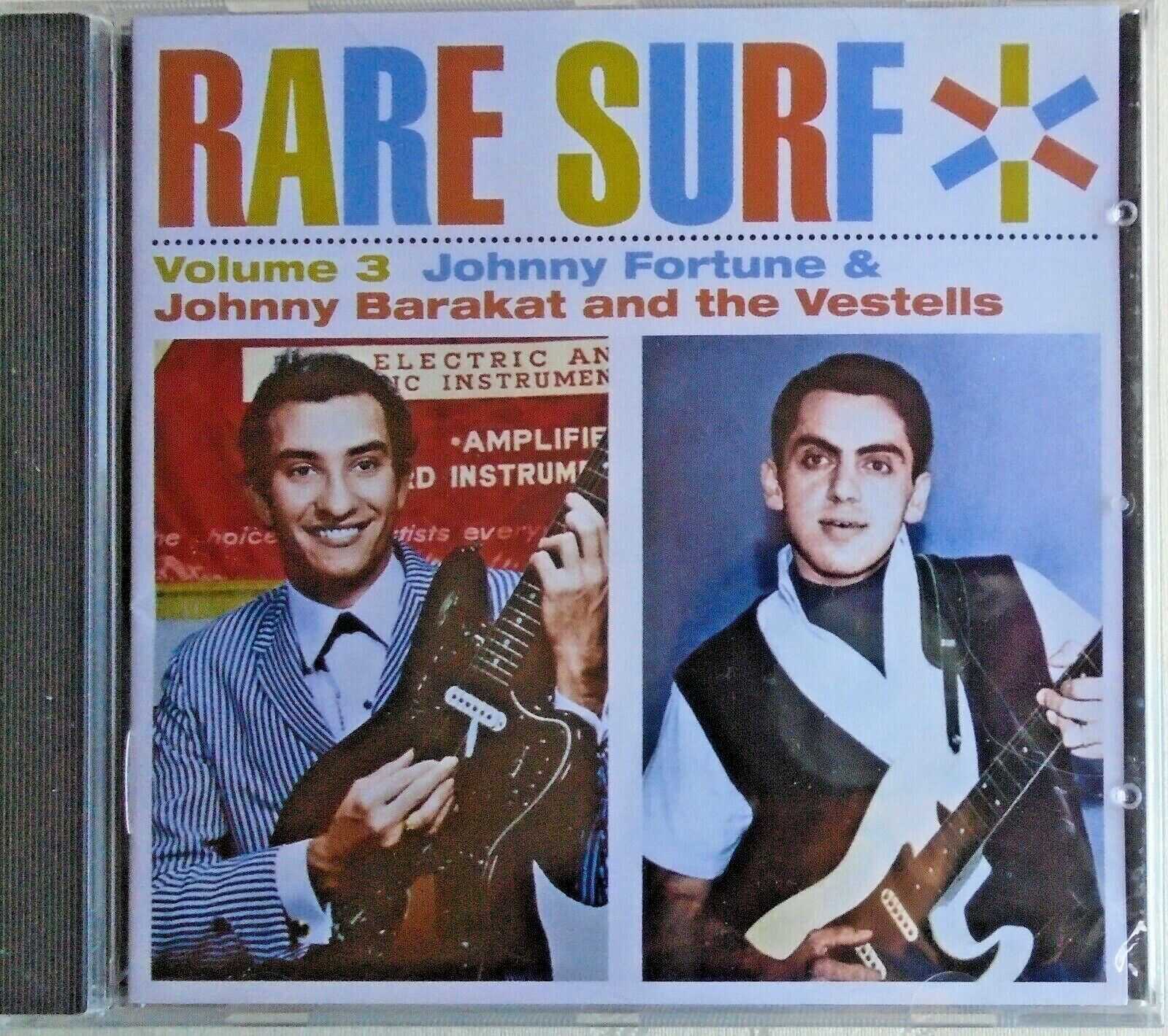 RARE SURF - CD - Johnny Fortune -J Barakat - The Vestells - VOLUME 3 - BRAND NEW