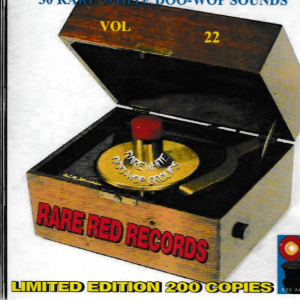 RARE WHITE DOO WOP SOUNDS - VOL 22 CD BRAND NEW