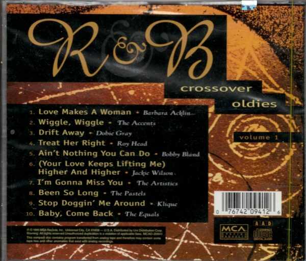 R&B Crossover Oldies, Vol. 1 - CD - Brand New - Image 3
