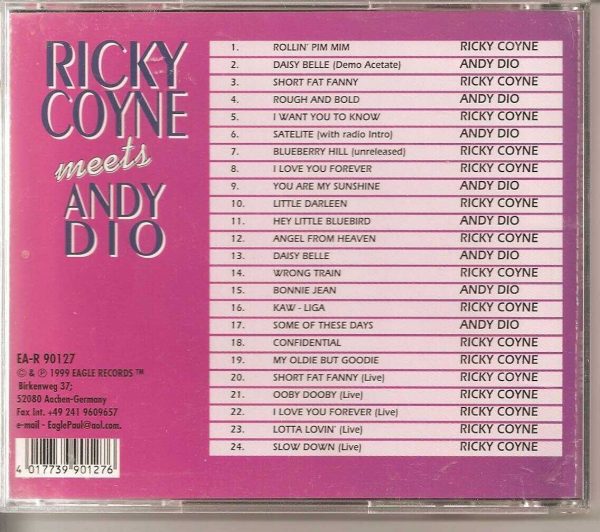 RICKY COYNE Meets ANDY DIO - CD -  24 Tracks - BRAND NEW - Image 3