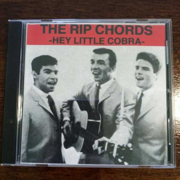 RIP CHORDS - HEY LITTLE COBRA Hot Rod Car Song CD Album 18 Tracks