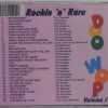 ROCKIN N RARE DOO WOP - VOL 1   CD     BRAND NEW - Image 3