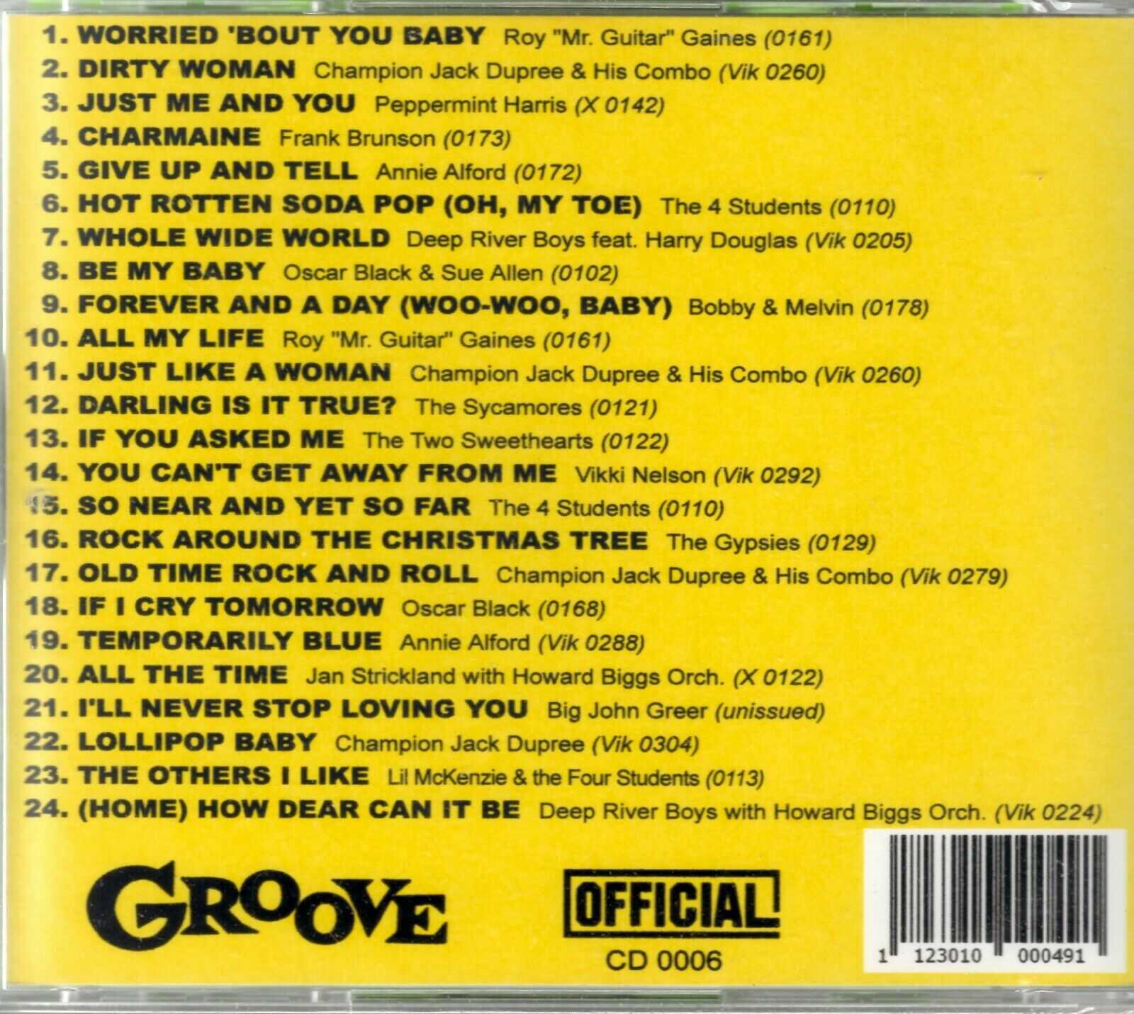 Rare Grooves - Vol 6 -The Hits Are In The Groove - CD - Brand New - Image 3