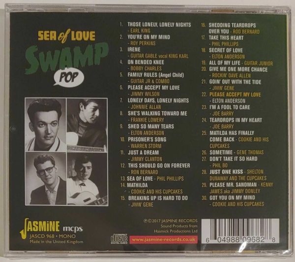 SEA OF LOVE - SWAMP POP ULTIMATE COLLECTION  55-62  CD     BRAND NEW - Image 3