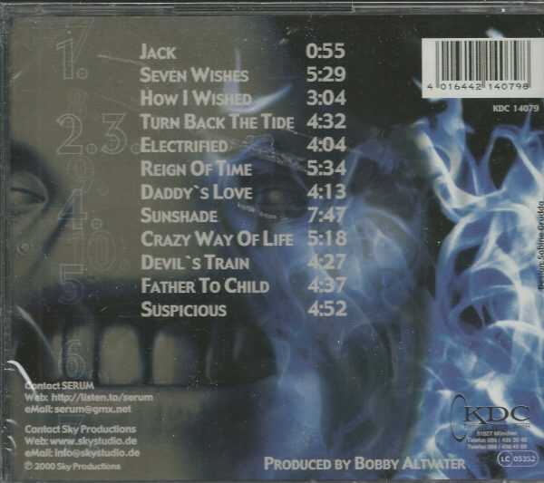 SERUM - CD - Through My Eyes - BRAND NEW - Image 3