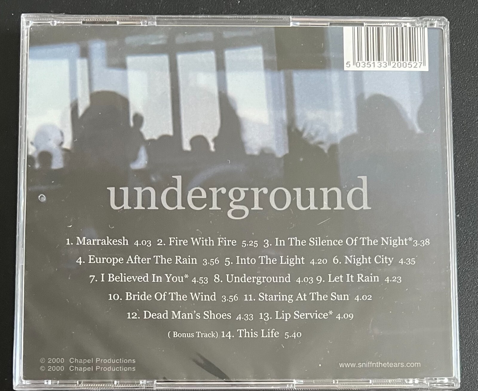 SNIFF'N THE TEARS - UNDERGROUND - CD BRAND NEW - Image 3