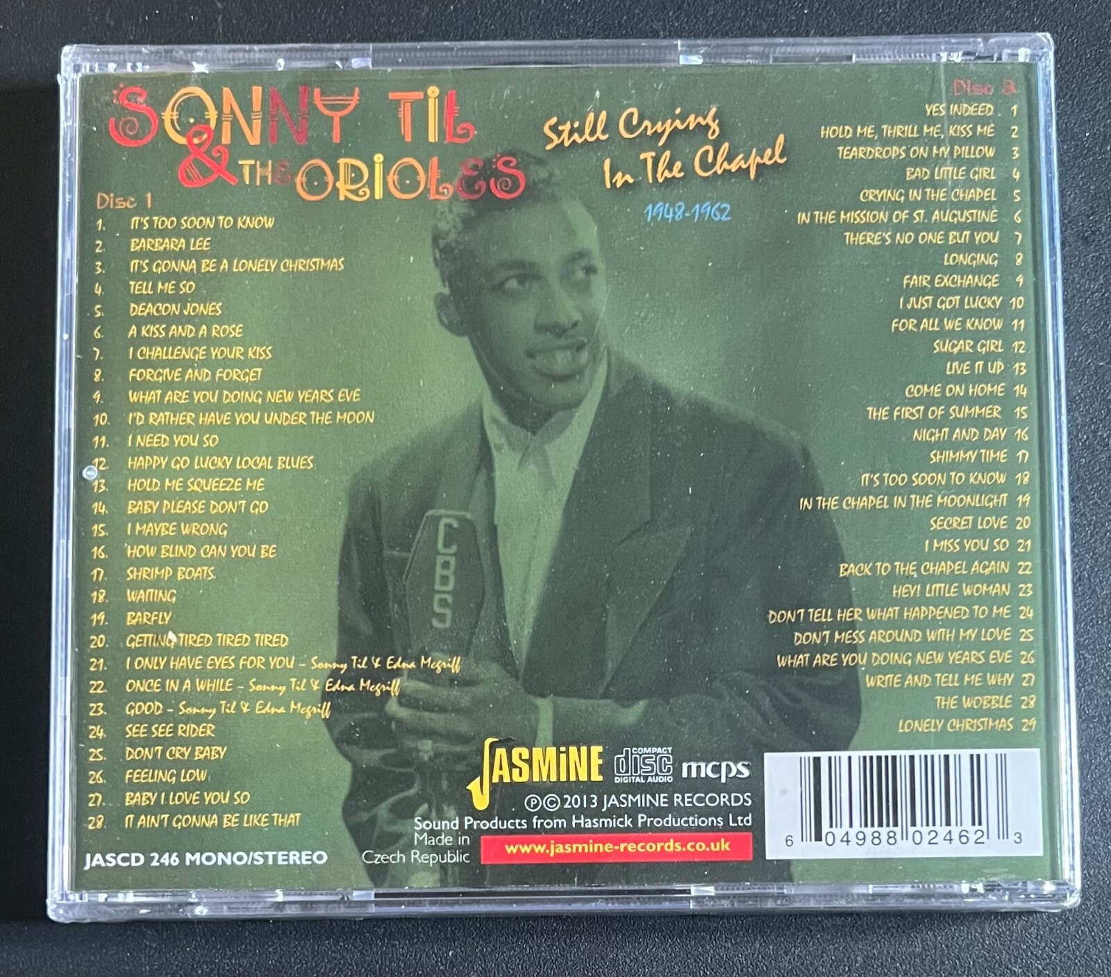 SONNY TIL AND THE ORIOLES - STILL CRYING IN CHAPEL - CD BRAND NEW - Image 3