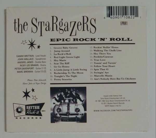 STARGAZERS - EPIC ROCK AND ROLL   MLPS     BRAND NEW