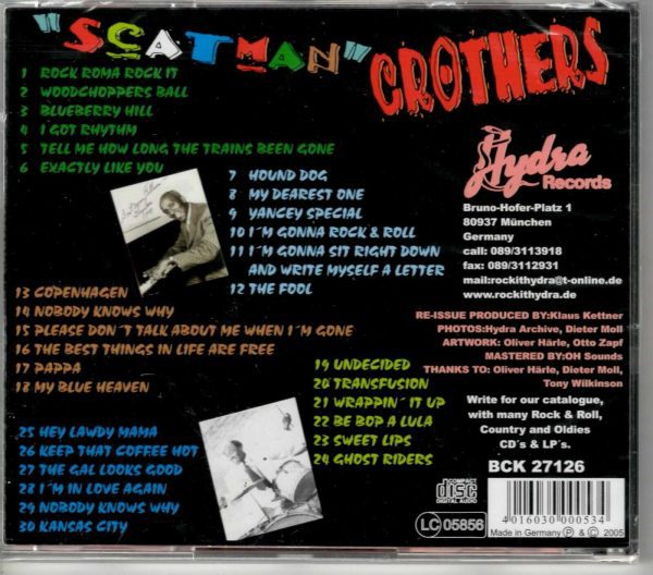 Scatman Crothers - I Want To Rock'n'roll - CD - Brand New! - Image 3