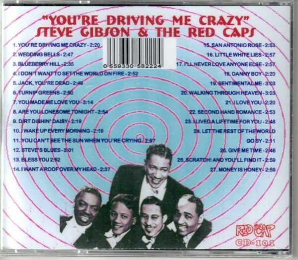 Steve Gibson And The Red Caps - You're Driving Me Crazy - CD - Image 3