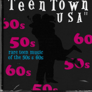 TEEN TOWN USA CD RARE TEEN MUSIC OF THE 50's & 60's VOL 2 - BRAND NEW