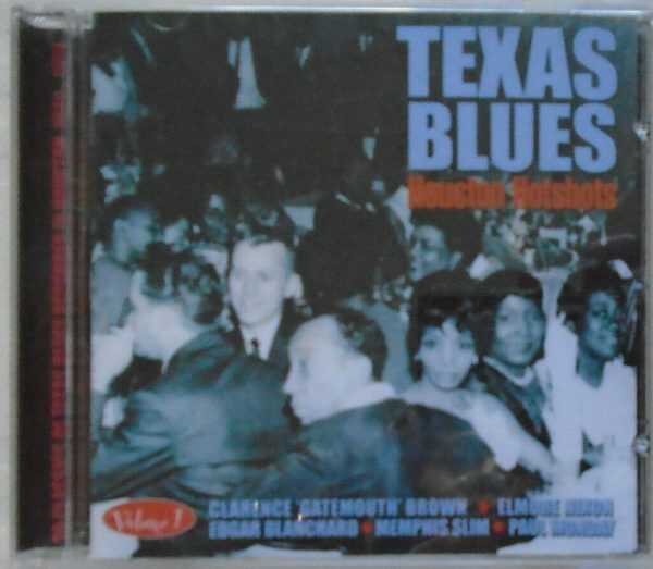 TEXAS BLUES - Houston Hotshots - Volume 1 - LIKE NEW -  CD