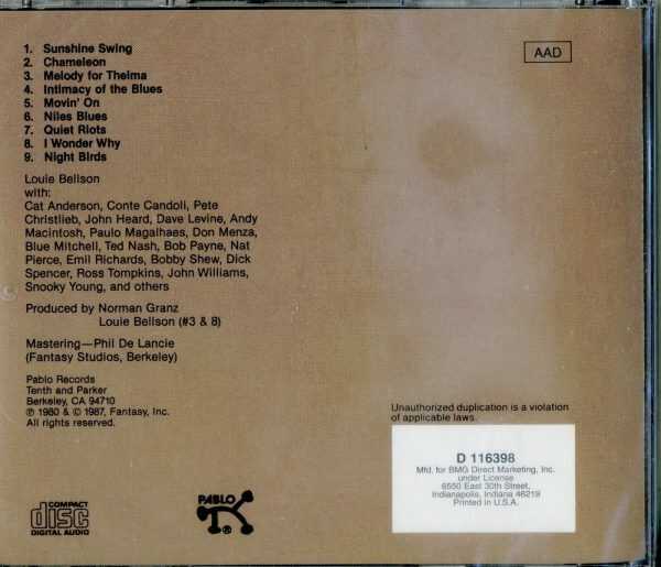 THE BEST OF LOUIE BELLSON - CD  - BRAND NEW - Image 3