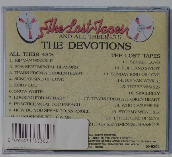 THE DEVOTIONS - LOST TAPES  CD  BRAND NEW - Image 3