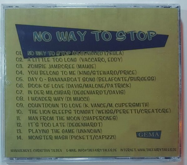 THE FAIRYTALES - NO WAY TO STOP  CD BRAND NEW - Image 3