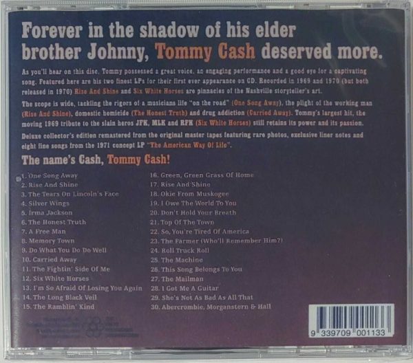 TOMMY CASH - RISE AND SHINE   CD   BRAND NEW - Image 3