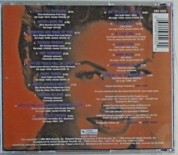 The Best Of GALE STORM - CD - Dark Moon - BRAND NEW - Image 3