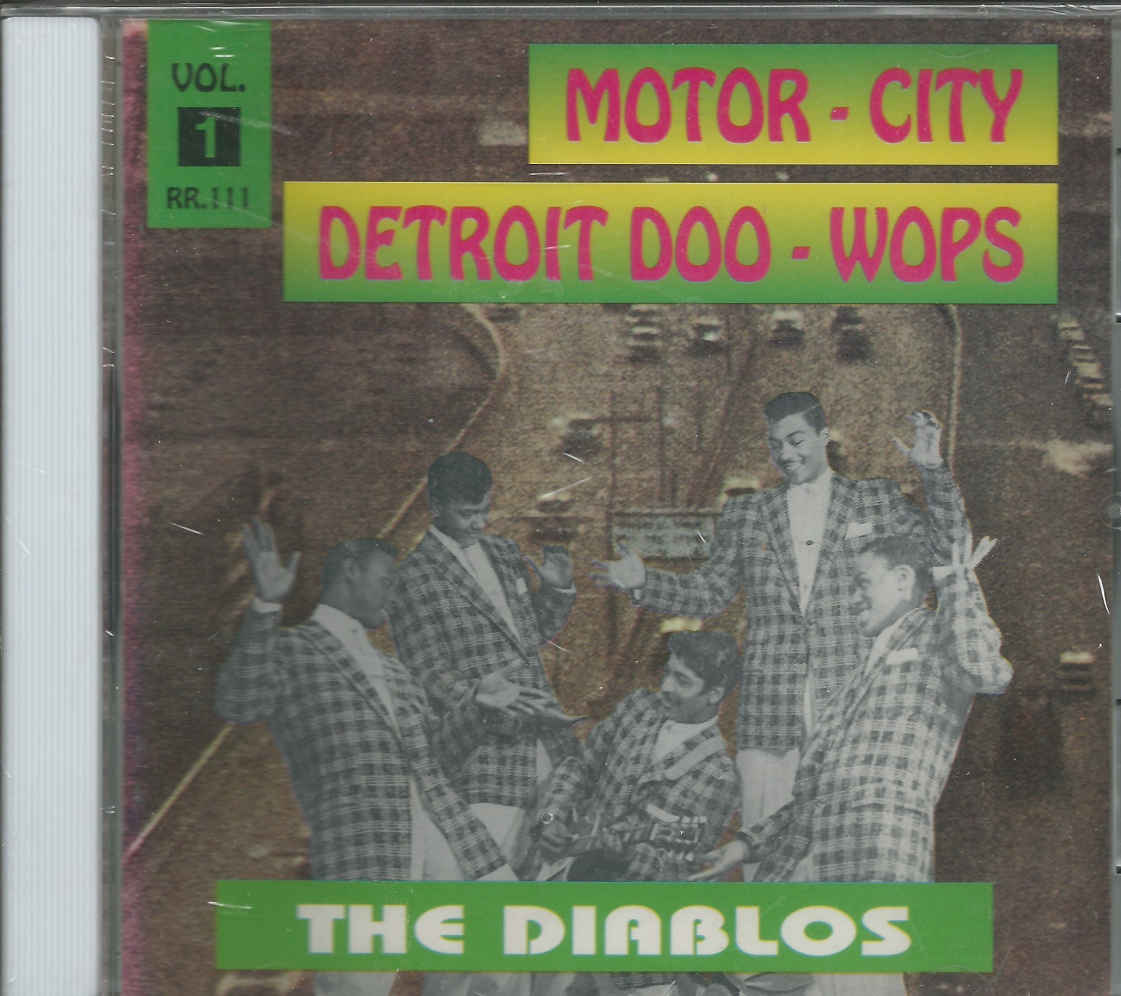 The DIABLOS - CD - Motor City - Detroit Doo Wops - Vol. 1 - BRAND NEW