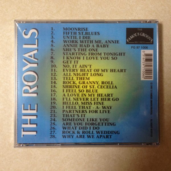 The Royals CD    Brand New   Famous Groove Label - Image 3