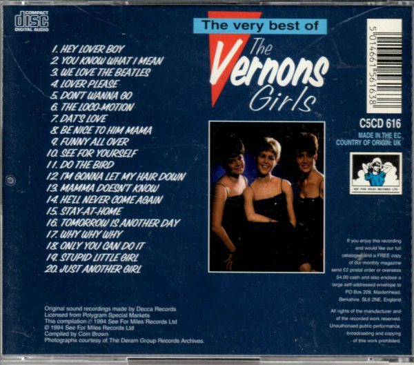 The Vernons Girls - The Very Best Of The Vernons Girls - CD - Image 3