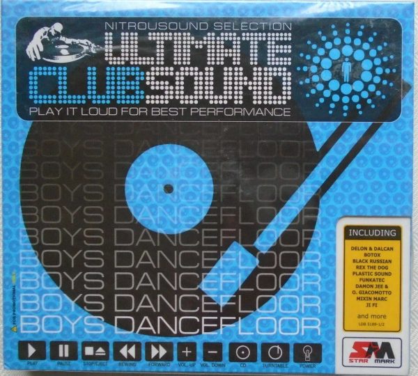 ULTIMATE CLUB SOUND - 2 CD -  Boys Dancefloor - BRAND NEW