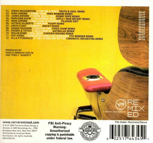 Verve Remixed, Vol. 4 by Various Artists - CD - Image 3