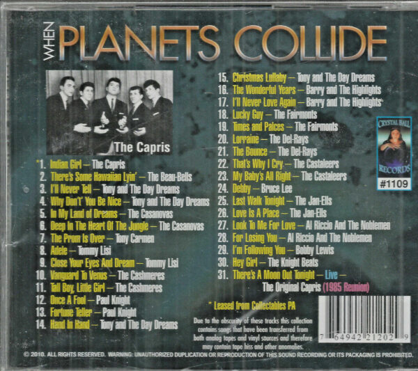 When Planets Collide  CD   Brand New   31 Tracks on Crystal Ball - Image 3