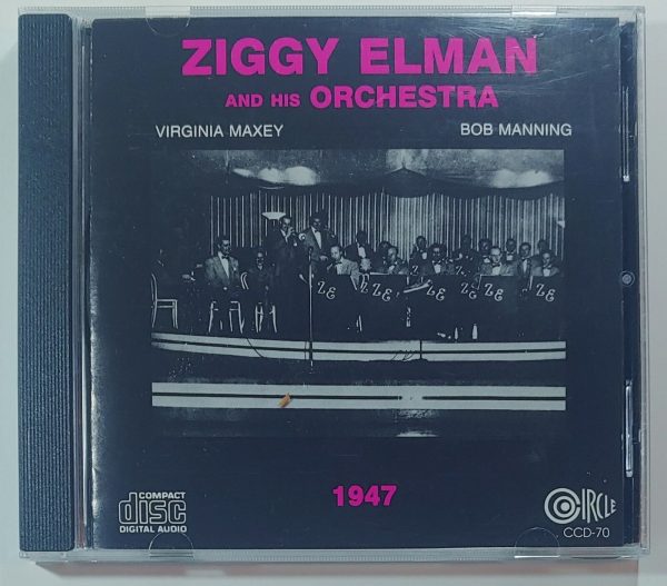 ZIGGY ELMAN AND HIS ORCHESTRA - 1947  CD LIKE NEW