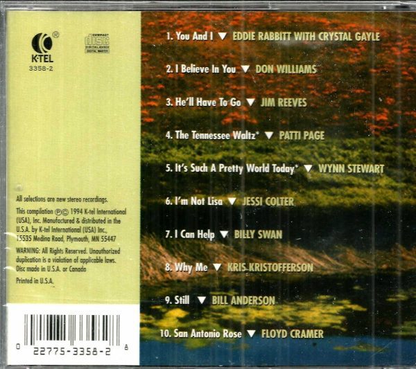 ACADEMY OF COUNTRY MUSIC CD - 101 GREATEST COUNTRY HITS VOL 4  Brand New - Image 3