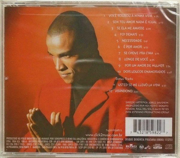 ALEXANDRE PIRES - CD - E Por Amor - BRAND NEW - Image 3