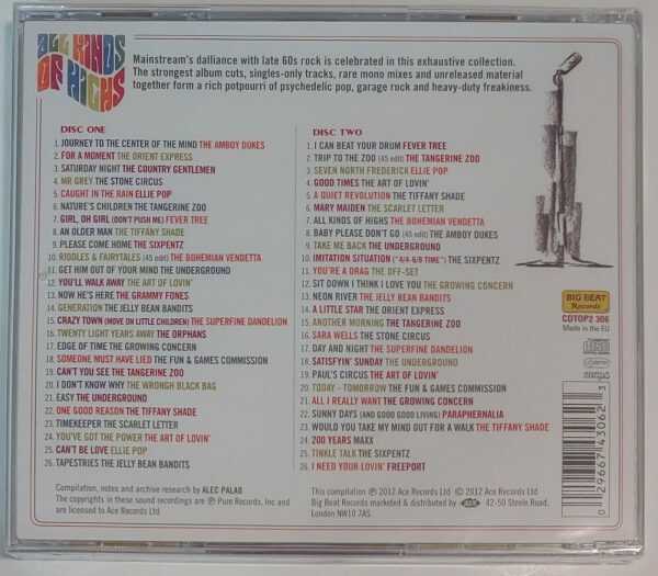 ALL KINDS OF HIGH - A MAINSTREAM POP-PSYCH COMPENDIUM   CD     BRAND NEW - Image 3