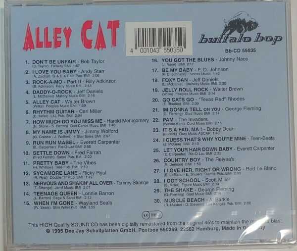 ALLEY CAT   CD     BRAND NEW - Image 3