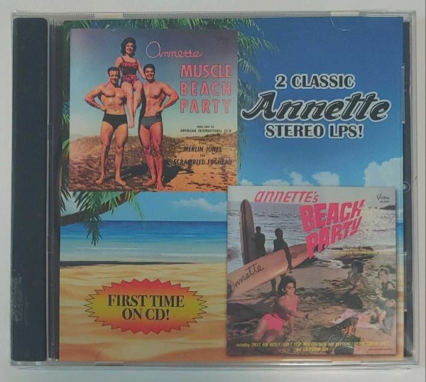 ANNETTE - MUSCLE BEACH PARTY / ANNETTES BEACH PARTY   CD     BRAND NEW