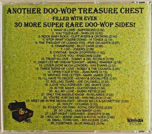 ANOTHER DOO-WOP TREASURE CHEST - CD - Volume 6 - LIKE NEW - Image 3