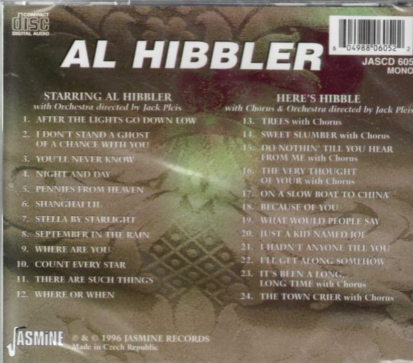 Al Hibbler - Here's Hibbler - CD - Brand New - Image 3