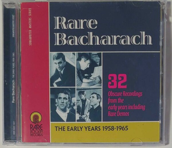 BACHARACH RARE  -  THE EARLY YEARS 1958-65   CD     BRAND NEW