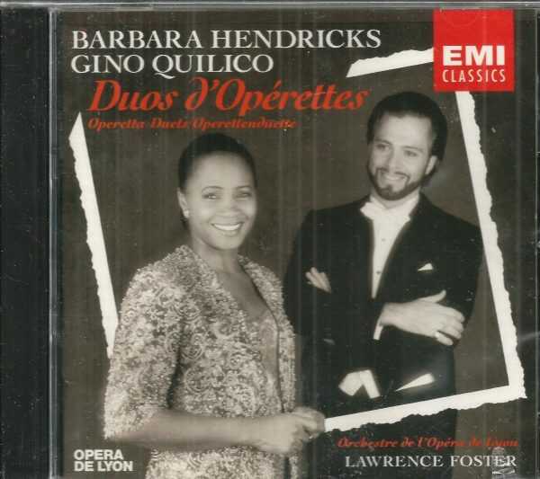 BARBARA HENDRICKS  * GINO QUILICO -Duos d'Operettes - BRAND NEW - CD