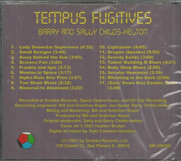 BARRY AND SALLY CHILDS-HELTON -  CD - Tempus Fugitives - BRAND NEW - Image 3