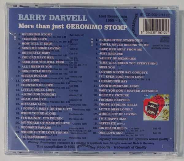 BARRY DARVELL - MORE THAN JUST GERONIMO STOMP   CD  BRANDNEW - Image 3